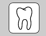 Das Logo des Zahnärztlichen Dienstes zeigt einen Backenzahn.