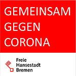 Logo Gemeinsam gegen Corona. (c) www.bremen.de