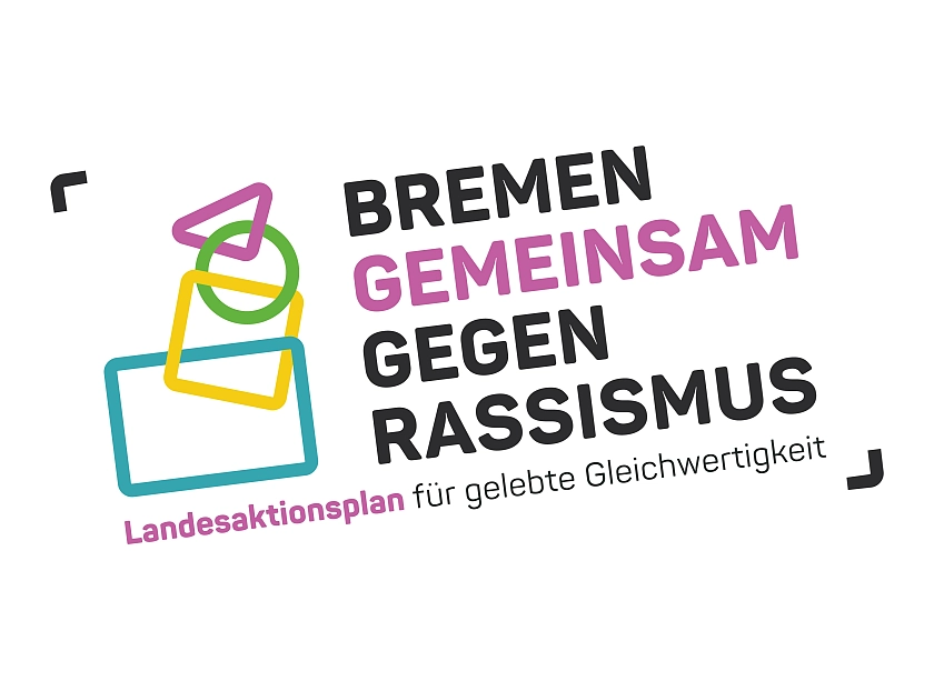 Schriftzug: Bremen gemeinsam gegen Rassismus