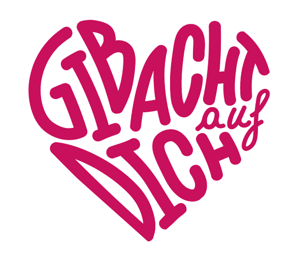 Herz mit Schriftzug 