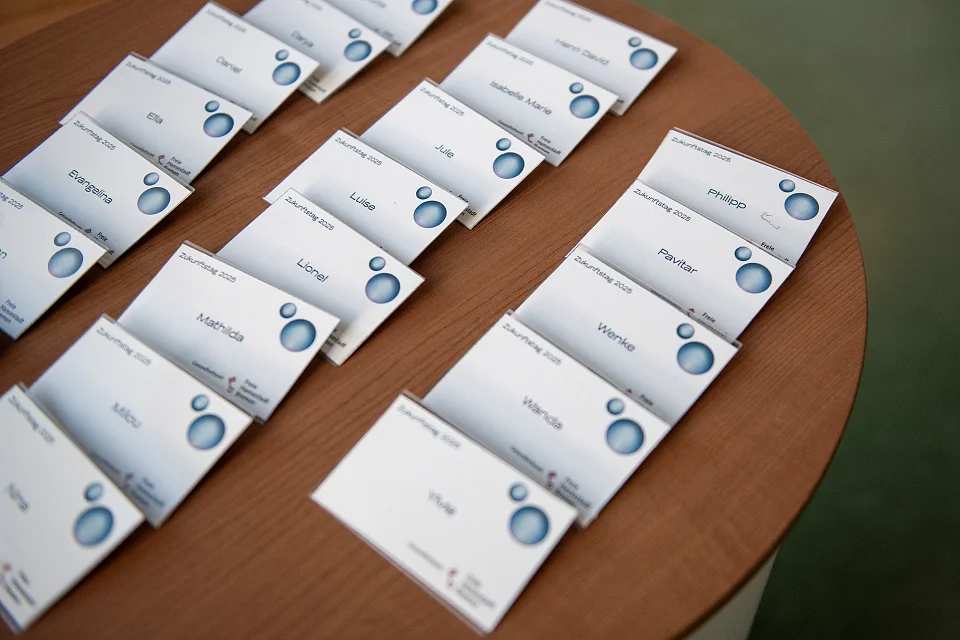 Namenschilder Zukunftstag