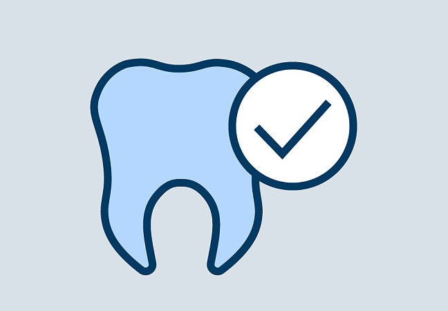 Zahn und Haken als Icon